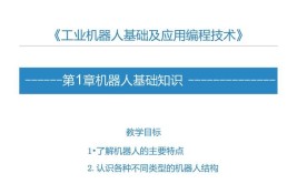 《工业机器人技术基础》教案新版有哪些内容？怎样教学更有效？