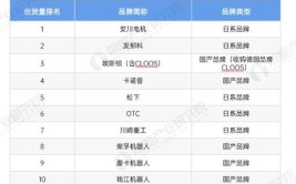 国内工业机器人排名，哪些企业领先？