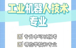 工业机器人技术专升本可以选择哪些专业？