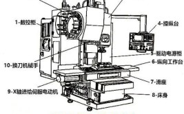 数控机床结构简图哪里有？如何理解其结构？