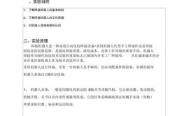 工业机器人专业探索实验报告如何撰写？有哪些要点？