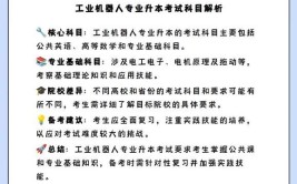 工业机器人专业都学哪些科目？哪些课程最重要？